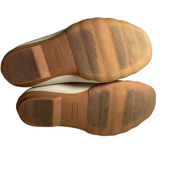 SPERRY Women's Saltwater Emboss Wool Blend Rubber Duck Boot 5 Gorpcore Outdoor - Picture 8 of 11